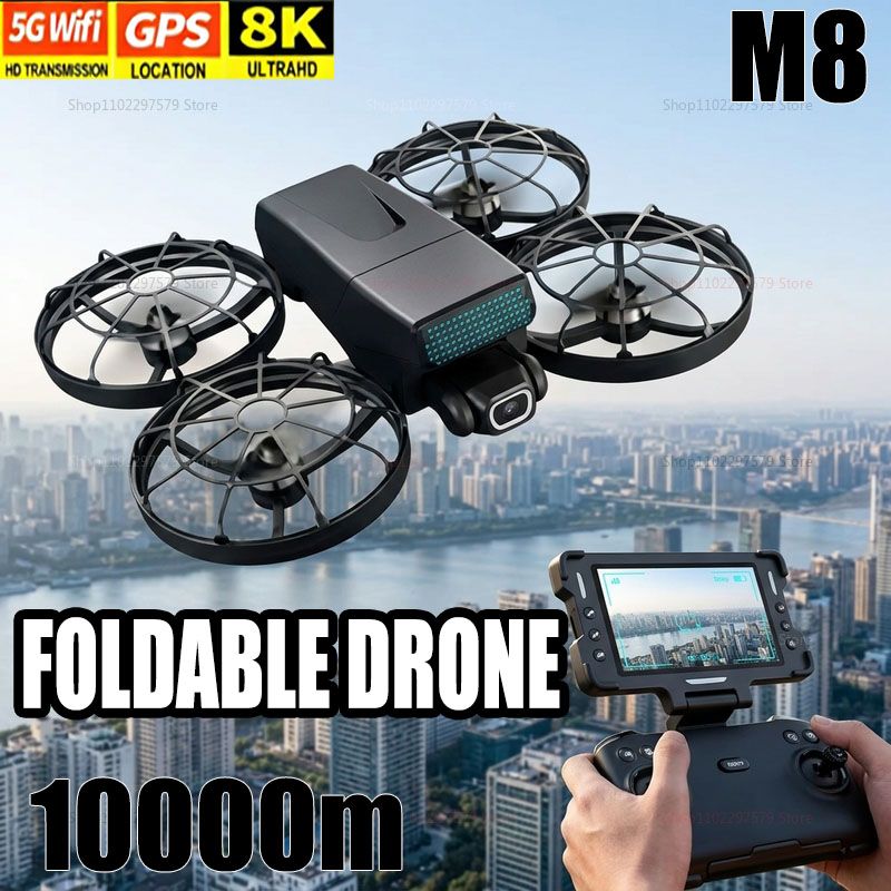 Drone Photogrammetry - New Drones M8 GPS 8K Professional