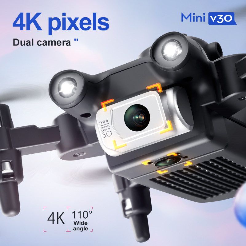 Mini V30 WiFi FPV Drone With 4 - Drone Video Production 评论和价格