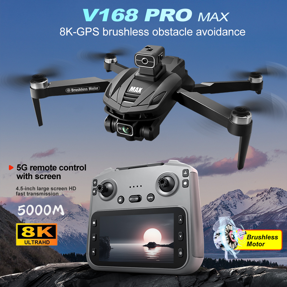 V168 PRO Max GPS Drone 8K Prof - Drone Mapping 评论和价格