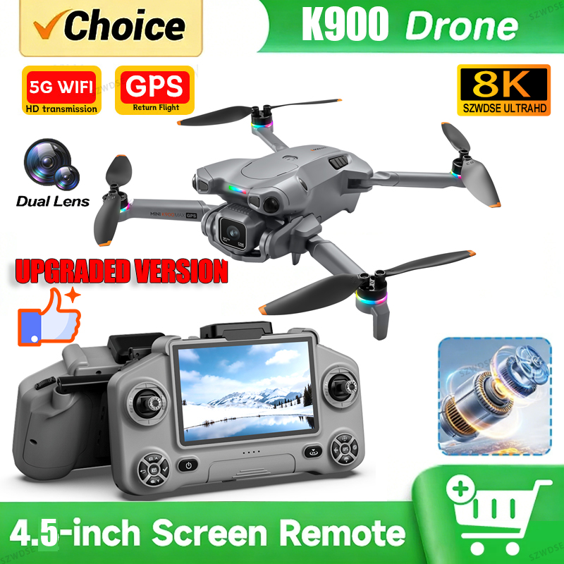 New K900 MAX GPS Drone with 4K - Drone Photogrammetry 评论和价格